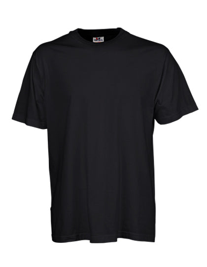 Tee Jays Basic T-Shirt Schwarz | Jersey Rundhals | Herren T-Shirts | 150 g/m² - Black