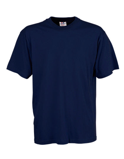 Tee Jays Basic T-Shirt Schwarz | Jersey Rundhals | Herren T-Shirts | 150 g/m² - Navy