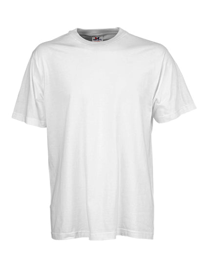 Tee Jays Basic T-Shirt Schwarz | Jersey Rundhals | Herren T-Shirts | 150 g/m² - White