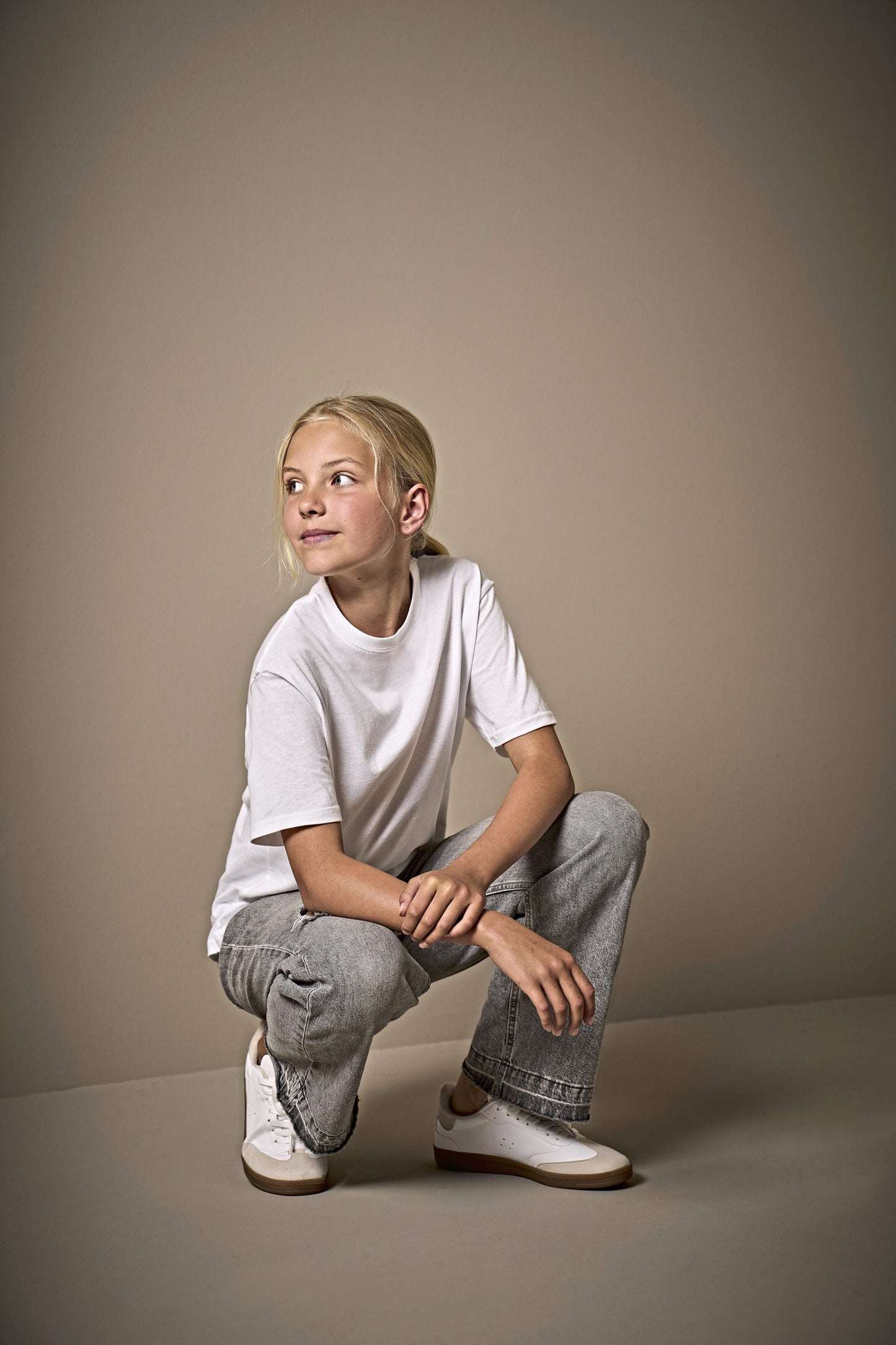 Tee Jays Junior Power Tee Schwarz | 140 g/m² | Kids T-Shirts | Pflegeleicht & Stylisch