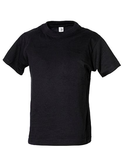 Tee Jays Junior Power Tee Schwarz | 140 g/m² | Kids T-Shirts | Pflegeleicht & Stylisch - Black