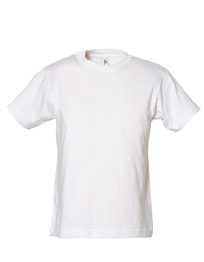 Tee Jays Junior Power Tee Schwarz | 140 g/m² | Kids T-Shirts | Pflegeleicht & Stylisch - White