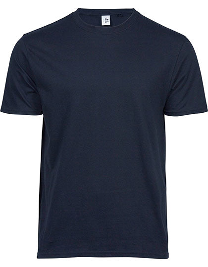 Tee Jays Power Tee Weiß | Unisex T-Shirts | Leicht & Bequem | Trendy Farben - Navy