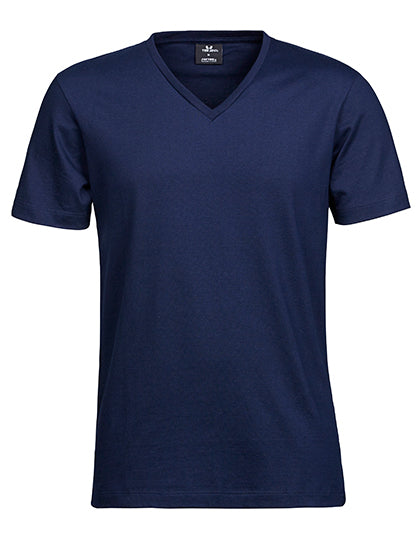 Tee Jays V-Neck Sof T-Shirt Schwarz | Herren T-Shirts | 185 g/m² | Modisch & Bequem - Navy